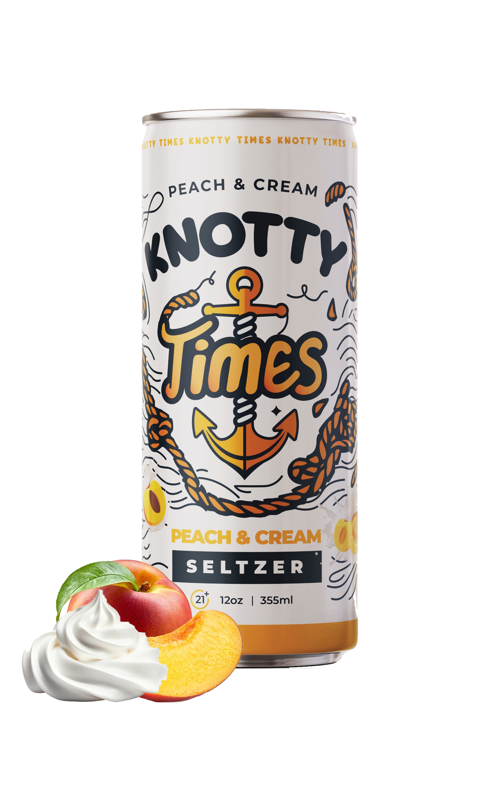 Peaches & Cream – Zero - 4 Pack